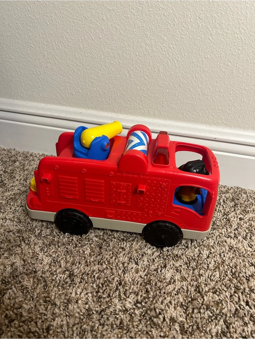 Fisher-Price Red Fire Engine Toy Little People